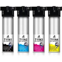 OEM T11N Inktpatronen 4er-Pack für Epson EM-C800