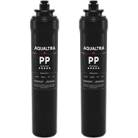 Dripio Ersatzfilterpatrone 15 Zoll PP-Filter, 2 Stück, für Unterbausysteme