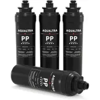 Dripio Ersatzfilterpatrone 10 Zoll PP-Filter, 4 Stück, für Unterbau-Wasserfilter