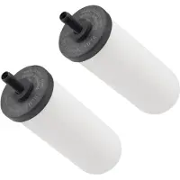 Dripio Keramik-Schwerkraftfilter 7 Zoll, 2 Stück, reduziert Fluorid