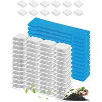 Sonstiges Ersatzfilter für Trinkbrunnen 36 Stück | Aktivkohlefilter für Hunde & Katzen Wasserbrunnen | Kompatibel mit SIBAYS & Kastty 15L/4Gal
