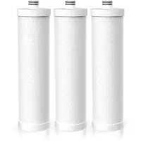 Dripio Ersatzfilterkartuschen FZ-2, 3er-Pack, für Untertisch-Wasserfilter, Kohle