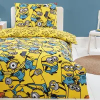 OEM Bettwäscheset Minions 135x200 cm + 50x75 cm, 2-teilig