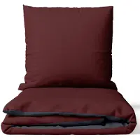 OEM Flanell-Bettwäsche 155x220 cm, 100% Baumwolle, wendbar, mit Reißverschluss