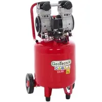 Geotech S-AC50V-10-15C - Elektrischer Kompressor - Oilless Motor 1.5 PS - 50 Liter leise vertikal