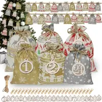 Dripio 24 Adventskalender zum Selbstbefüllen, bunt gemischt