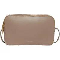 Calvin Klein Damen Umhängetasche Logo Elongated Camera Bag mit Reißverschluss, G
