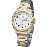 Regent Armbanduhr Metall silber gold Herren Uhr Analog Metallarmband D3URF1446