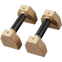 Merkloos Push-Up-Ständer für das Heimfitnessstudio, aus Holz