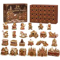 Merkloos Adventskalender für Weihnachten mit 24 Türchen