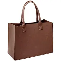 Merkloos Vielseitige Filztasche für den Einkauf