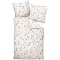 OEM Bettwäsche Seersucker Tango 155x220 + 80x80 cm, Korallenpuderrosa