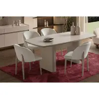 Xl Moebel Gmbh Esszimmer Set Esstisch 4x Stühle Modern Beige Gemütlich Minimalistisch