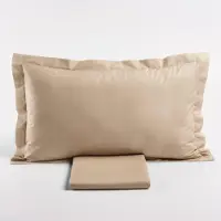 OEM Bettwäsche-Set Doppelbett 250x200 cm, 3-teilig, Baumwoll-Percale