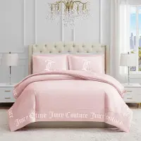 OEM 3-teiliges Dekbedset King 274x233 cm, 2 Kissenbezüge 50x91 cm, Marshmallow