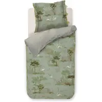 OEM Bettwäsche Darjeeling Days Grün 155x220+80x80