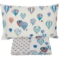 OEM Bettwäscheset 3-tlg. 100% Baumwolle 180x280 cm Wonderland