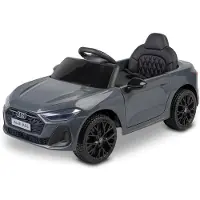 Toyz Audi A5L Elektro-Kinderauto, 12 V, 2 × 45 W, EVA-Räder, USB, grau