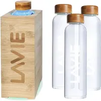OEM Bambus-Wasserreiniger mit UVA-Licht, 4-Liter-Set, ohne Filter, 15 Min.