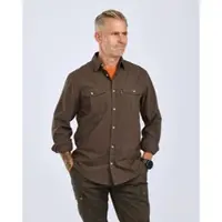 Pinewood Insectsafe Poplin Long Sleeve Shirt d.olive (128) S