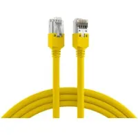 EFB Elektronik K8075.50 RJ45 Patchkabel Cat.5e F/UTP LSZH Draka UC300 TM11 gelb 50m K807550