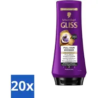GLISS 20 x Full Hair Wonder Conditioner - 200 ml - Vorteilspackung - 20 Stücke