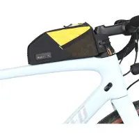 Merkloos Wasserdichte Fahrradtasche mit Smartphone-Halter und einem Fassungsvermögen von 1,2 Litern