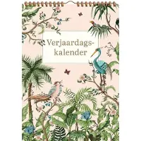 Merkloos Geburtstagskalender – Tropisches Design