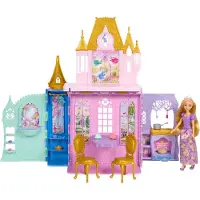 Disney Princess Puppenhaus m. Puppe - 60 cm - Nah & Carry Schlos - - One Size - Puppenhauser