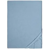 Matratzen Discount Spannbettlaken Winterflausch blau 180 x 190 - 200 x 200 cm