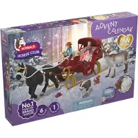 Schleich Großer Adventskalender HORSE CLUB - Weihnachtliche Schlittenfahrt