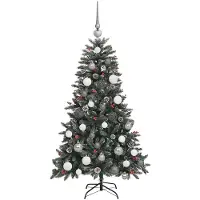 Selius Weihnachtsbaum – Künstlicher Weihnachtsbaum – Fichtentanne – Grün, PVC – 120 cm – Inklusive Fuß