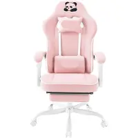 Selius Ergonomischer Gaming- und Bürostuhl – bequemer Stuhl – Netzstoff-Bürostuhl – mit Fußstütze