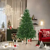 Selius Kunsttannenbaum, 180 cm hoch – Realistische Nadeln – Grüner Bodenbaum mit Stahlfuß und 700 Zweigen