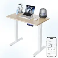 OEM Elektrischer Steh-Sitz-Tisch, 80 cm, höhenverstellbar, App-Steuerung