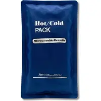 YuMe Wiederverwendbares Warm-/Kalt-Gelpack – Flexible Wärmekompresse, Entzündungen & Regeneration 23x13 cm