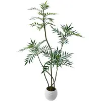 Selius Kunstbaum, Gummibaum - 210 cm hoch - Wartungsfrei für den Innenbereich