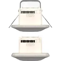 Theben Präsenzmelder Luxa 103 S360-100-12 DE-UP WH, Einbau
