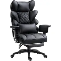 Selius Ergonomischer Bürostuhl - Gaming-Stuhl - Taschenfederkern - Lendenwirbelstütze - Schwarz