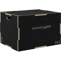 Selius Plyobox – Sprungbox – Fitnessbox – Crossfit-Box – Verfügbar in 3 Höhen: 51/61/76 cm – Robustes Buchenholz