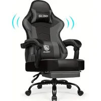 Selius Gaming-Stuhl - Bürostuhl - PC-Stuhl - Gaming-Stuhl - Werkstuhlstuhl - Ergonomisches Design