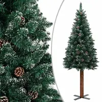 Selius Weihnachtsbaum - Künstlicher Weihnachtsbaum - Dekorativer Weihnachtsbaum - Künstlicher Baum - Festlicher Baum - Schlankes Design - 210 cm hoch