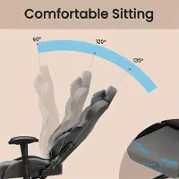 Selius Gaming-Stuhl - Bürostuhl - Büromöbel - Stuhl für Computerspiele - Werkstuh - Ergonomisches Design