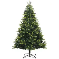 Selius Künstlicher Weihnachtsbaum – Voluminöser, künstlicher Baum mit Metallfuß – 180 cm hoch und zusammenklappbar