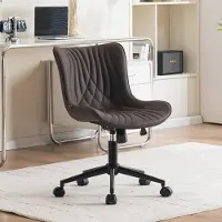 Selius Ergonomischer Bürostuhl - Bürostuhl mit Rollen - Drehstuhl - Arbeitshocker - Computerstuhl