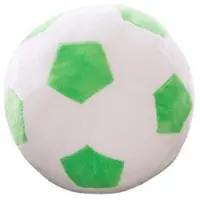 Champracer Plüsch Fußball Spielzeug 22 cm Grün Stoffball zum Spielen und Kuscheln