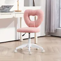 Selius Bürostuhl - Ergonomischer Stuhl - Drehstuhl - Bürostuhl - Bürostuhl - Herzförmige Rückenlehne