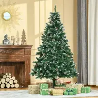 Selius Weihnachtsbaum - Künstlicher Weihnachtsbaum - Imitationsbaum - Tannenzapfenbaum - Winterbaum - Besonders groß, 180 cm