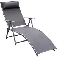 Selius Solarium – Liegestuhl – Solarien – Liegestühle – Klappbarer Liegestuhl – mit verstellbarer Rückenlehne – Liegestuhl für den Garten