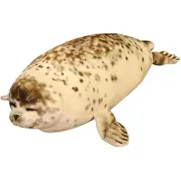 Champracer Kuscheltier Seelöwe Plüschtier 35 cm Kurzplüsch PP-Baumwolle Unisex